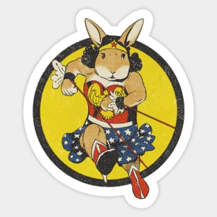 Golden Age Wonder Wabbit Sticker